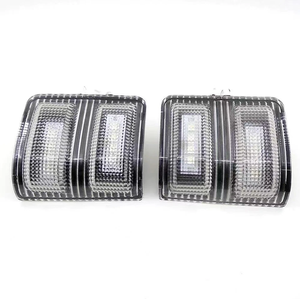 2 PIEZAS LED Luces de señalización de espejos laterales para 08-16 Ford F250 F350 F450 F550 Super Duty Foto 3 de 4