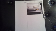 1994 Chevrolet Beretta Dealer Sales Brochures Nos