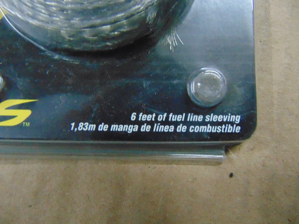 SPECTRE HOSE SLEEVING 6 FEET OF FUEL LINE SLEEVING 2008B - Image 3 of 4