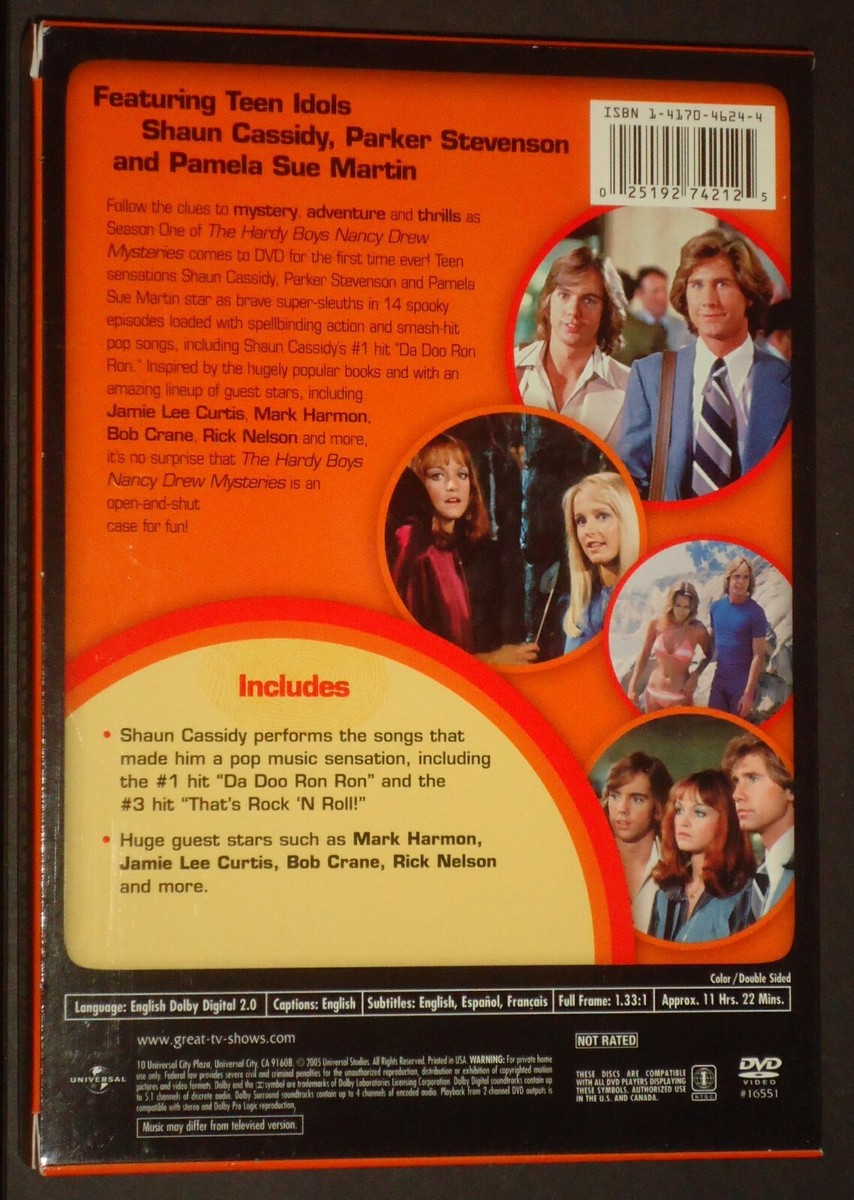 (未使用･未開封品)　Hardy Boys Nancy Drew Mysteries: Season One [DVD] [Import] gsx453j Amazon.com: The Hardy Boys Nancy Drew Mysteries: Season 1