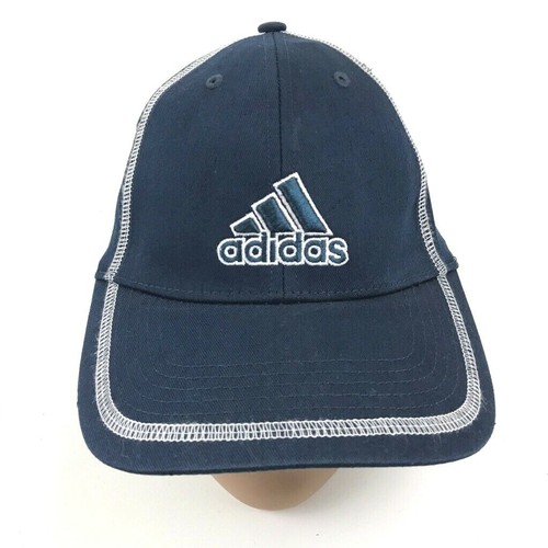 VINTAGE Adidas Hat Cap Strapback Blue 