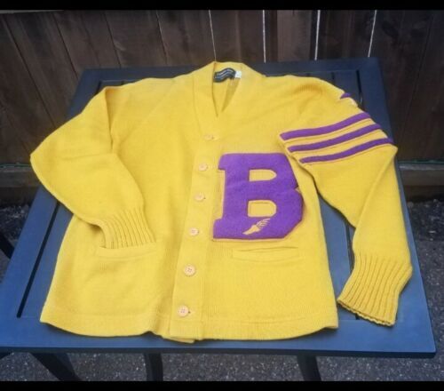 Vintage Champion Sweater Mens L Blue 1950s Doran Casual Vintage Champion Sweater Mens L Blue 1950s Doran Casual