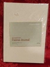 Close To My Heart CTMH My Creations CANVAS JOURNAL Z1774 7.25x5.25" NEW Off-Whte