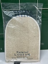 Vintage 1990 New/SEALED Crabtree  Evelyn Loofah Bath Mitt