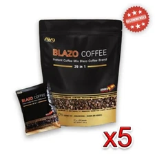 5x Coffee Instant Coffee Mix Brand 29 IN 1 Vitamin B6 Slimming Herbs Healt Blazo