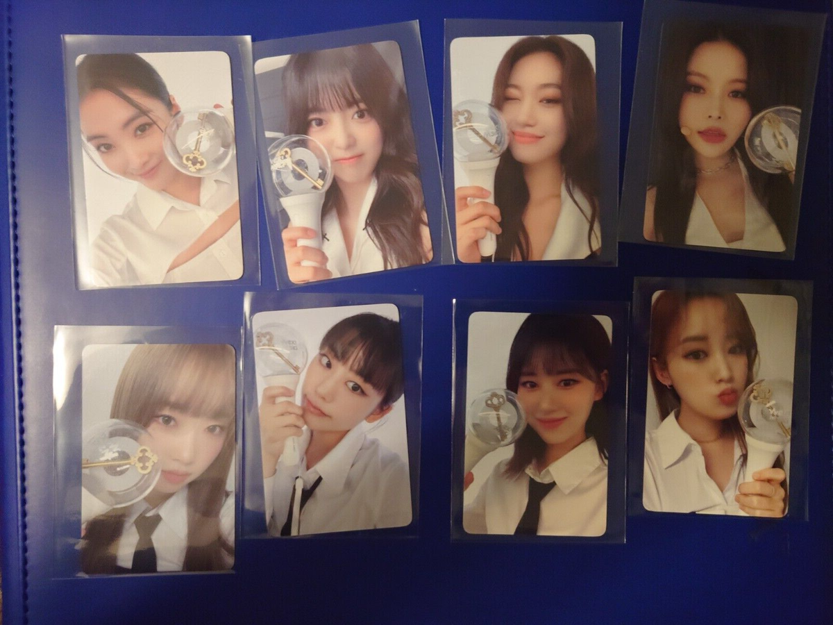 Weki Meki Lightstick Offiicial Preorder Photocards Mint! USA
