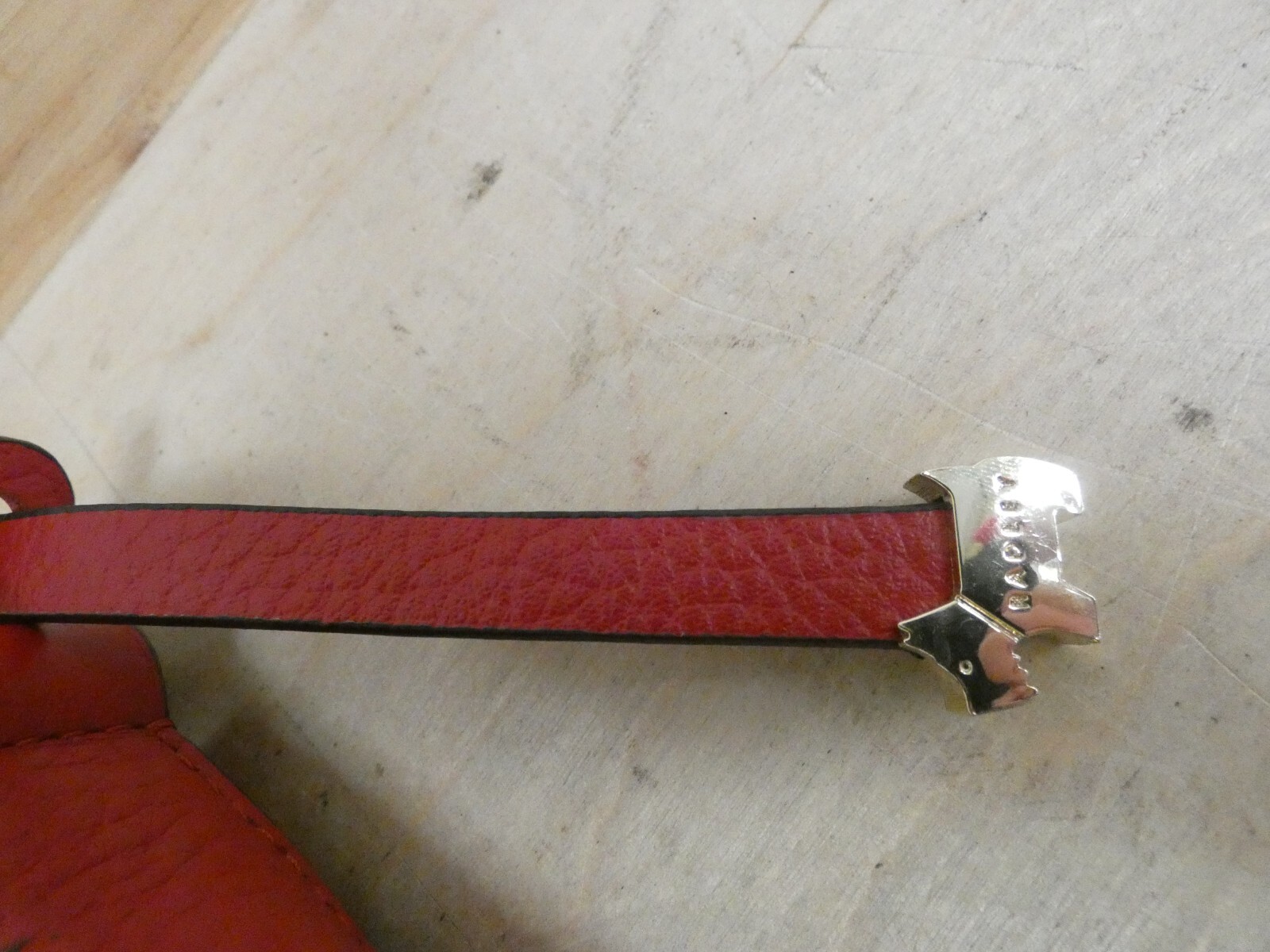 Radley Red Leather Crossbody Bag Handbag (Hea) eBay