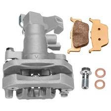 Rear Brake Caliper & Sintered Pads for Honda Rincon 650 680 Pioneer 500 520 700