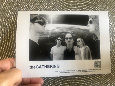 The Gathering Music Group Rare Vintage 5X7 Press Photo #2 - Century Media