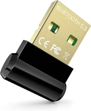 Bluetooth Adapter for Desktop PC, Plug & Play USB Mini 5.3 Bluetooth EDR Dongle