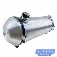 Round Fuel Tank Gas Tank With Site Gauge 9 1/2 Gallon 10''x28'' 1/4 NPT For Boat