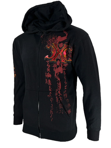 Xtreme Couture by Affliction Męska bluza z kapturem Pyrasus Heavyweight Biker S-3XL - Zdjęcie 8 z 11