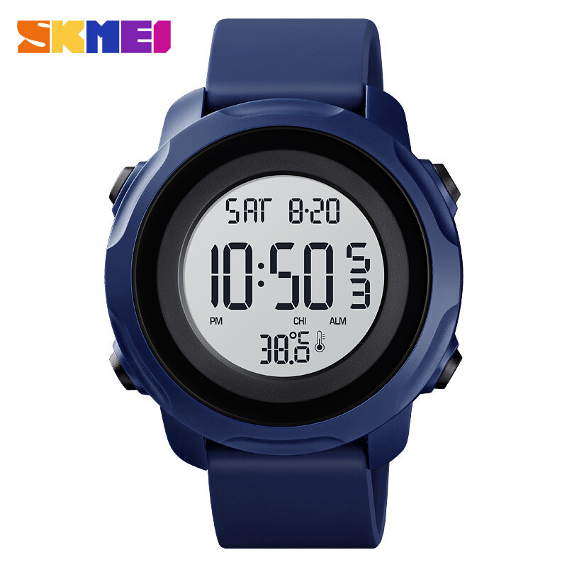 SKMEI Men Multi-function Outdoor Temperature Waterproof Sports Digital Watch
