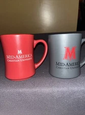 RFSJ inc./ 14 oz coffee mugs/ set of 2/ Mid American Christian University