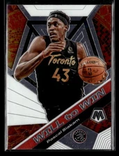 Pascal Siakam - 2019-20 Panini Mosaic Will to Win #8 Toronto Raptors