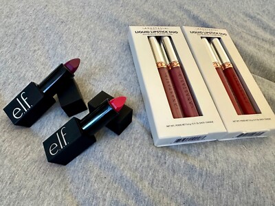 4x Anastasia Beverly Hills Liquid Lipstick Dazed + Veronica e.l.f. Lippenstift
