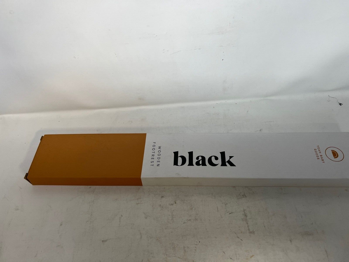 Yeah Baby goods Black Wooden Footrest