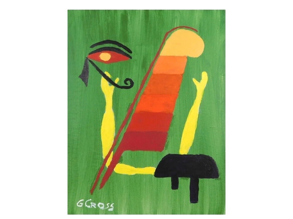 Pinturas abstractas artísticas de alimentos y bebidas