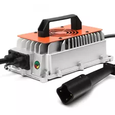 48V 18A Golf Cart Smart Battery Charger 3 Pin Plug Fit for Yamaha G29 Drive