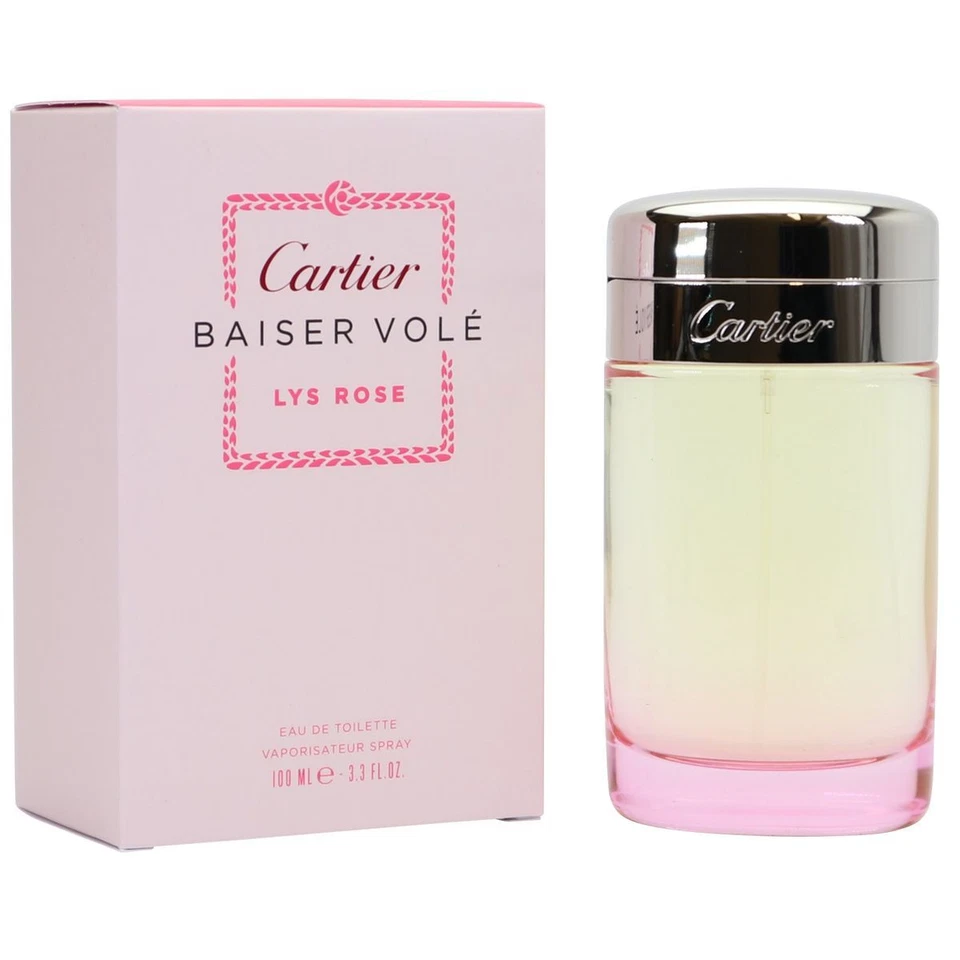 Cartier Baiser Volé Lys Rose 100 ml EDT Eau de Toilette Spray