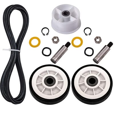 Dryer Roller Belt Repair Kit Maytag MDE4000AYW MDG6800AWW MDE6000AYW 