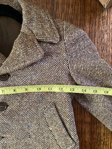 VTG Boy's 40s / 50s Esskay Clothing for Lads Styled by Dads Tweed Jacket MCM - Picture 7 of 11