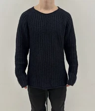 DDP Nudie Jeans Sweater Knit Wool Blend Pullower Mens Unisex size L