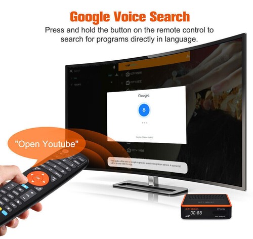 4K UHD Android Satelliten/Kabel/Terrestrischer DVB TV SAT 4:2:2 Receiver 5G WLAN - Bild 9 von 10