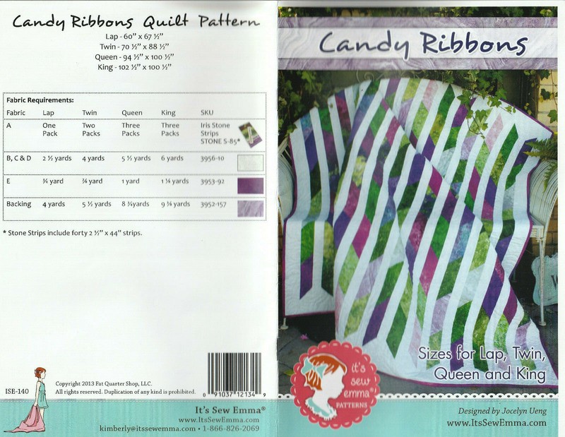 CANDY RIBBONS QUILT PATTERN by JOCELYN UENG