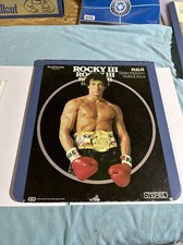 CED DISC ROCKY III/3 Sylvester Stallone RCA Selectavision