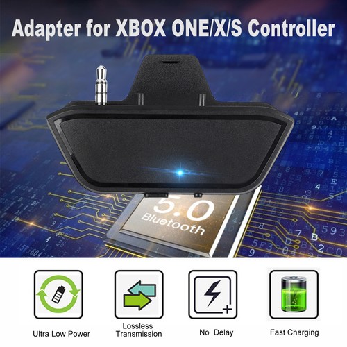 Bluetooth 5.0 Stereo Headset Adapter 3.5mm Jack for XBOX ONE/X/S Game Controller