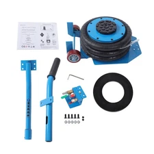 LABLT Triple Air Bag Jack 3T Car Repair Pneumatic Jacks Fold Rod Fast Lift