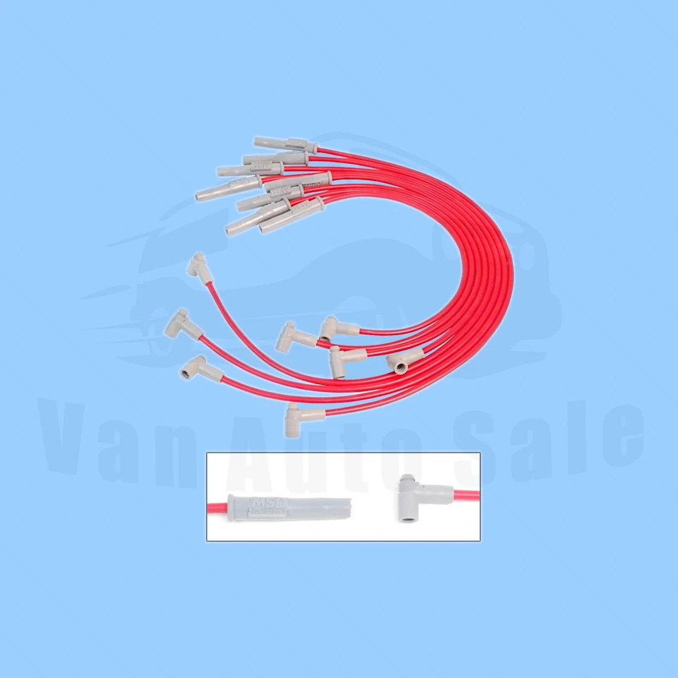 Spark Plug Wire Set MSD for Ford E-200 Econoline 1970-1974 - Image 2 of 2