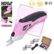 2 Blade Cordless Electric Scissors Battery Operated For Fabric Leather Cardboard