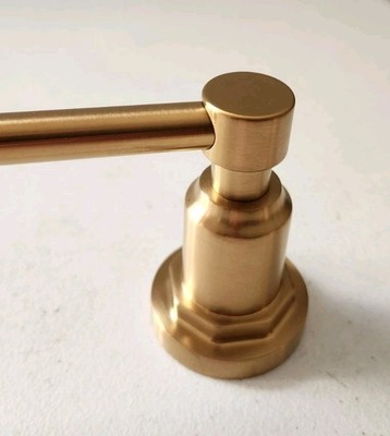 Signature Hardware SHGF24TBBG Greyfield 24'' Towel Bar, Brushed Gold