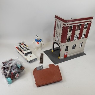 Playmobil Ghostbusters Set 9220 9221 & 9219 (Not complete) (#H1/23)