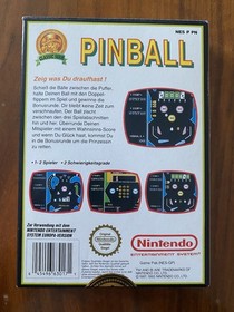 Pinball - Nintendo NES - OVP - Anleitung