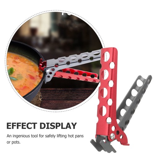 Anti Scald Bowl Holder Clip Scalding Cooking Pot Clamp for Kitchen - Zdjęcie 10 z 12