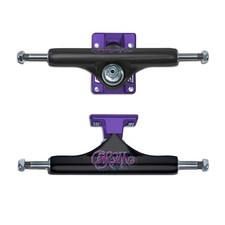 Slappy Skateboard Trucks ST1 Hollow Bam Margera Black/Purple 8.5"