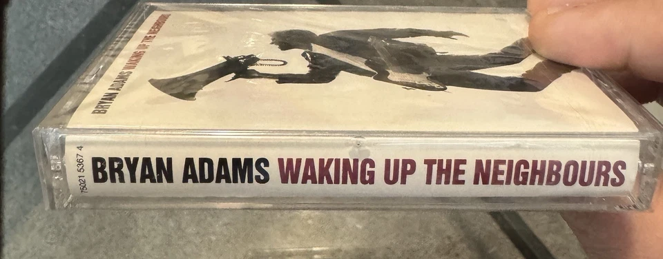 Bryan Adams - Waking Up The Neighbors - 1991 - A&M - Factory Sealed Cassette - Image 3 of 4