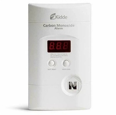 Kidde Nighthawk Plug-In Carbon Monoxide Alarm + Battery Backup KN-COPP-3 