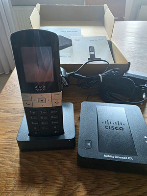 Cisco Mobility Enhanced ATA VoIP-Adapter SPA112 Set Mobilteil Basis Netzteile