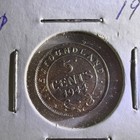 .925 Silver Newfoundland Canada - 5 Cent High Grade - 1944 -  Coin - 208 — photo 1