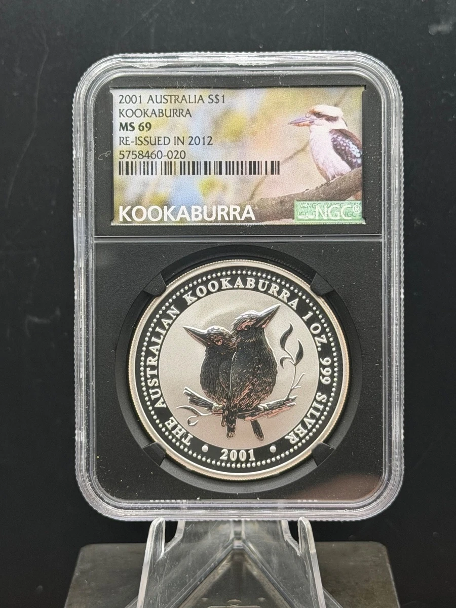Australian Kookaburra MS 69 Silver Bullion Coins for sale | eBay