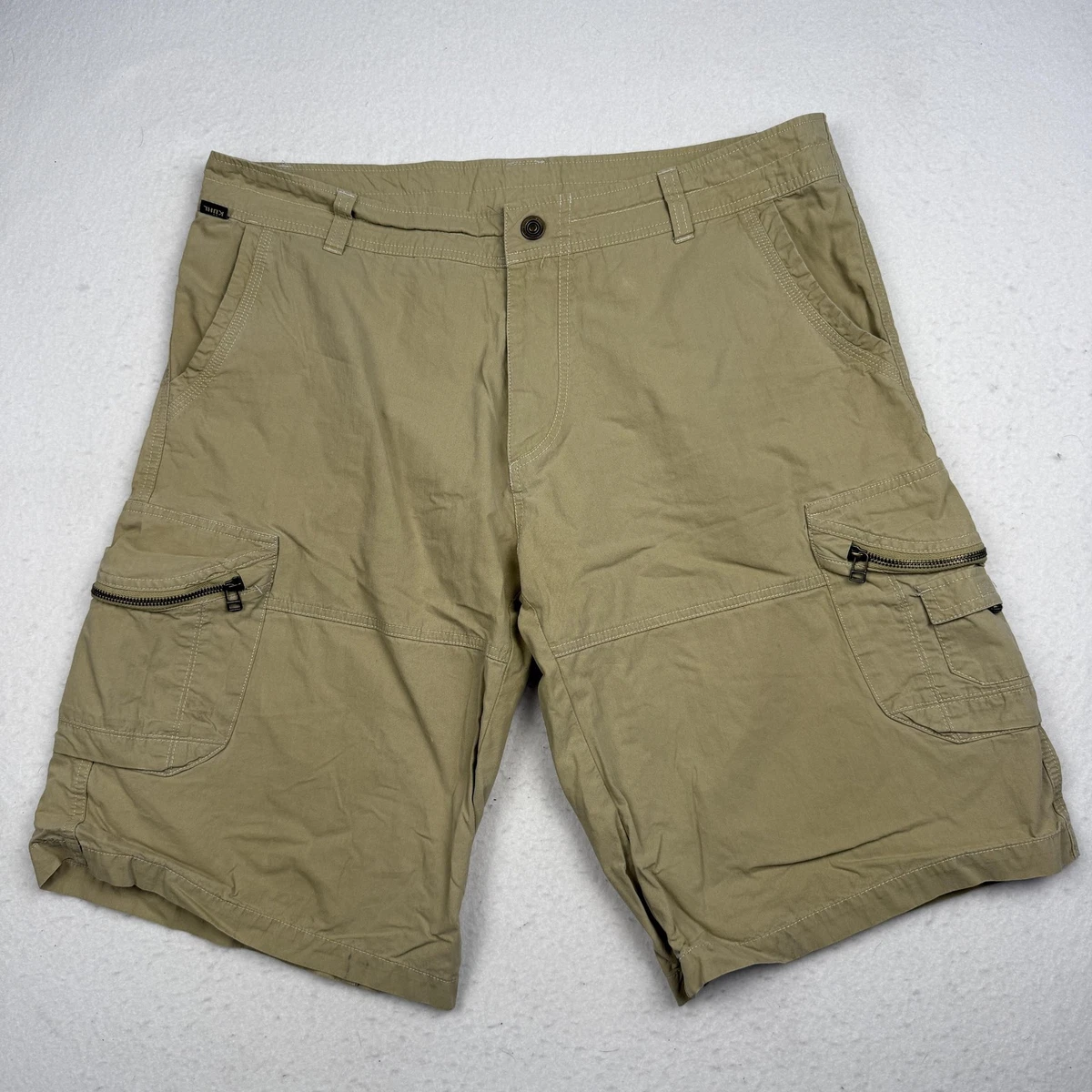 Short De Randonnée Kuhl Homme – Taille 32 – Beige – Léger Nylon Stretch – Occasion