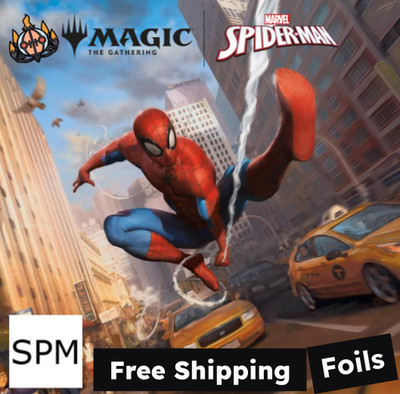SPIDER-MAN SPM - Single FOIL Cards Magic the Gathering YOU PICK! (Free Shipping)