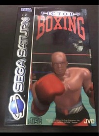 Sega Saturn Oerseas ersion ictory Boxing & Sega Worldwide Soccer 97 + Expansion