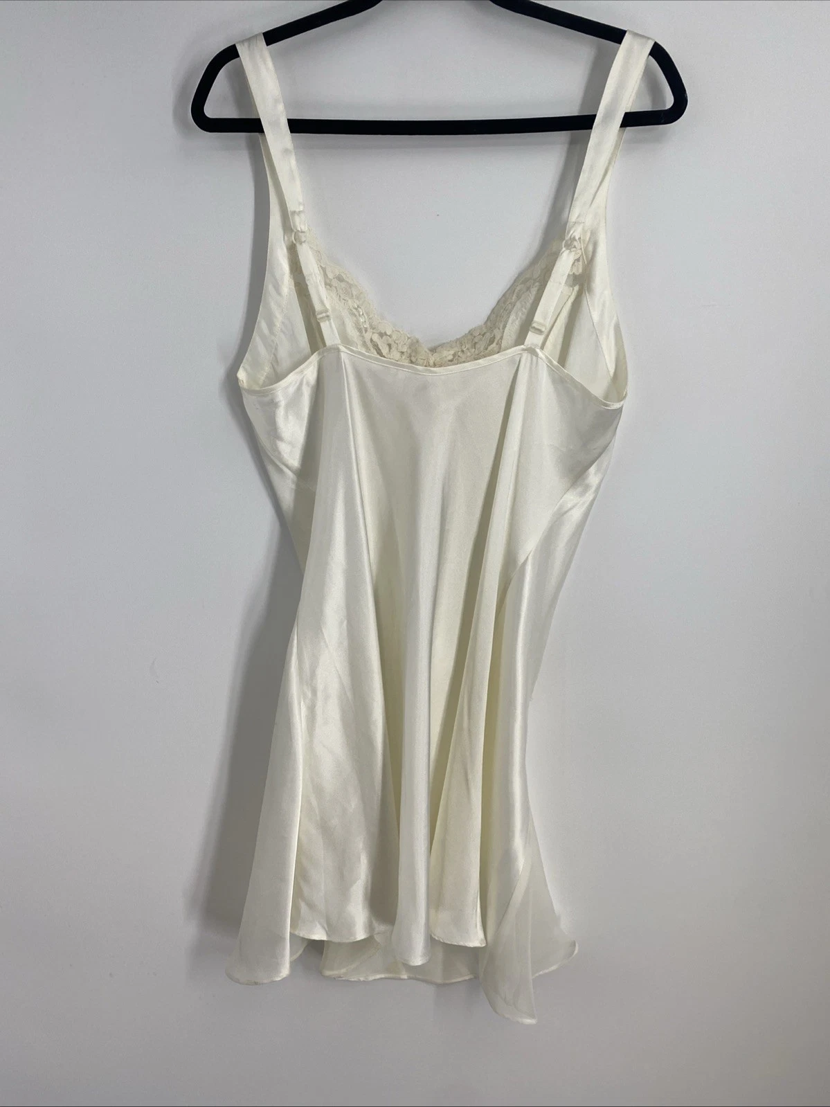 UNDERCOVER Abito donna Victoria Secret perline slip taglia grande bianco fata Y2K 357