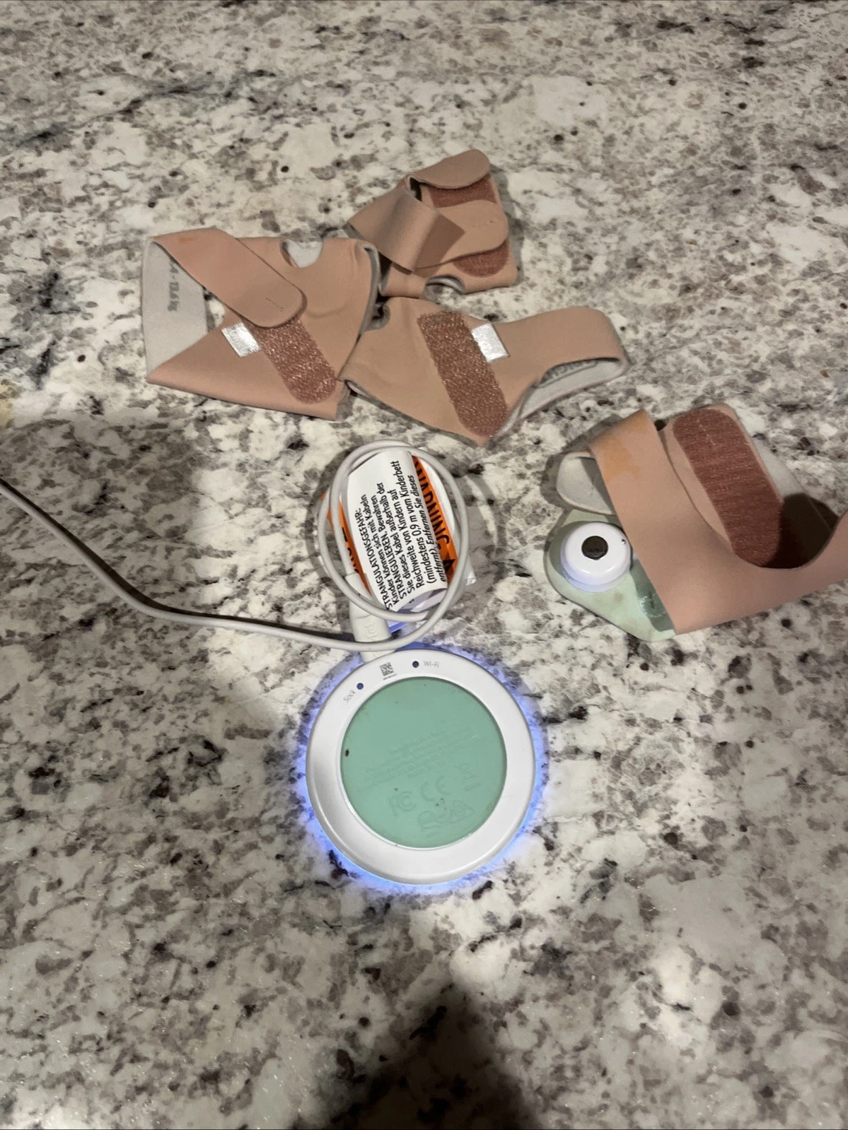 Owlet Dream Sock Baby Smart Sleep Monitoring Device -Dusty rose