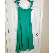 Reformation Siesta Green Midi dress size Medium